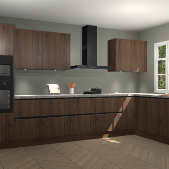 Noten greeploze keuken Graz 74178