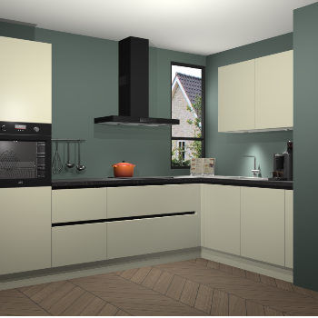 Magnolia greeploze keuken Vlaanderen 48599