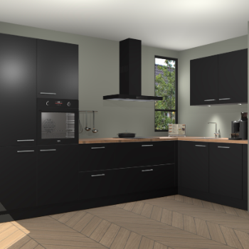 Zwarte keuken Vlaanderen 48611