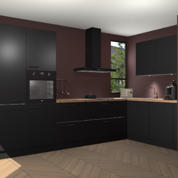 Zwarte keuken Vlaanderen 48614