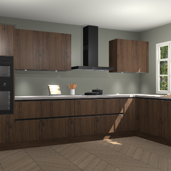 Noten greeploze keuken Graz 74197