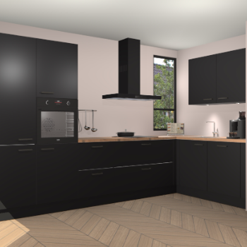 Zwarte keuken Vlaanderen 48615