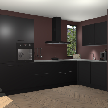 Zwarte keuken Vlaanderen 48621