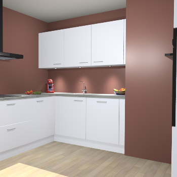 Sneeuwwitte keuken Noorwegen 42568