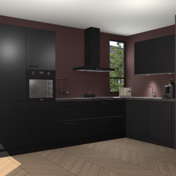 Zwarte keuken Vlaanderen 48627