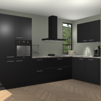 Zwarte keuken Vlaanderen 48630