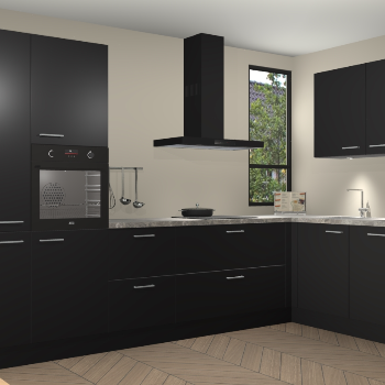 Zwarte keuken Vlaanderen 48631