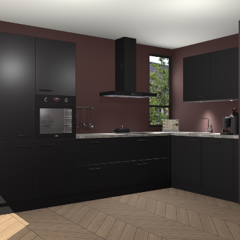 Zwarte keuken Vlaanderen 48633