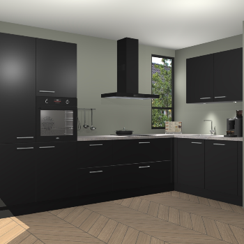 Zwarte keuken Vlaanderen 48636