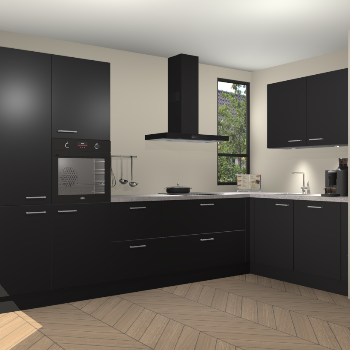 Zwarte keuken Vlaanderen 48637