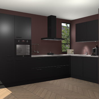 Zwarte keuken Vlaanderen 48639