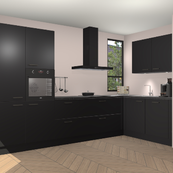 Zwarte keuken Vlaanderen 48646