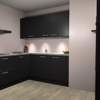 Zwarte keuken Noorwegen 47763