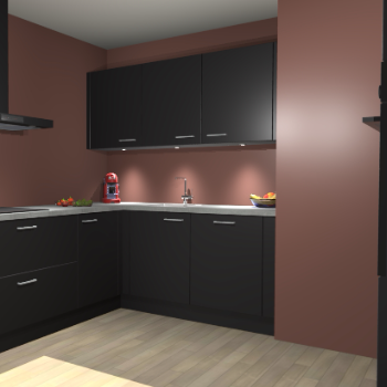 Zwarte keuken Noorwegen 47769