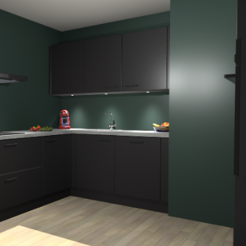 Zwarte keuken Noorwegen 47779