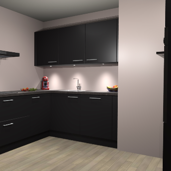 Zwarte keuken Noorwegen 47764