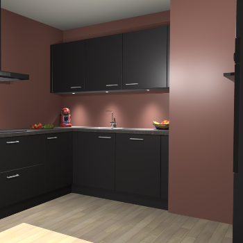 Zwarte keuken Noorwegen 47770