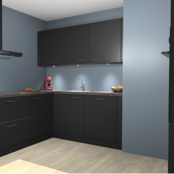 Zwarte keuken Noorwegen 47784