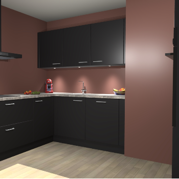 Zwarte keuken Noorwegen 47771