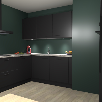 Zwarte keuken Noorwegen 47787