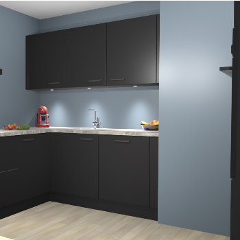 Zwarte keuken Noorwegen 47785