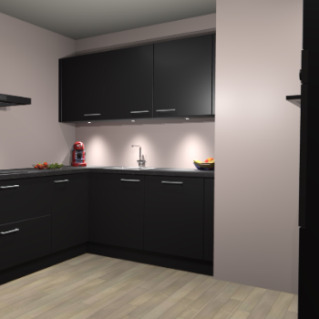 Zwarte keuken Noorwegen 47767