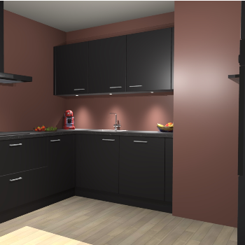 Zwarte keuken Noorwegen 47773