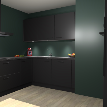 Zwarte keuken Noorwegen 47782