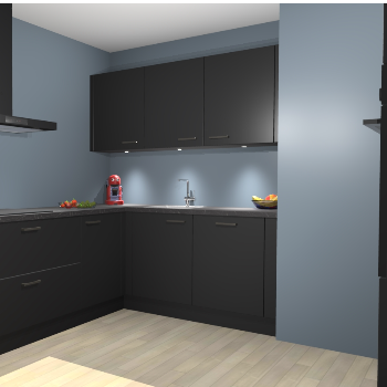 Zwarte keuken Noorwegen 47786