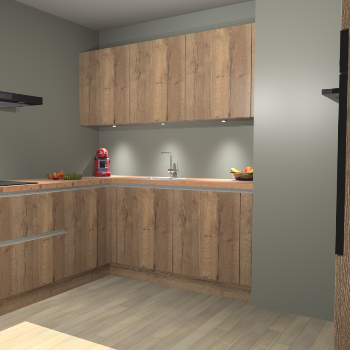 Chocolade Eiken greeploze keuken Noorwegen 45064