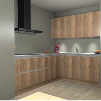 Chocolade Eiken greeploze keuken Noorwegen 45137