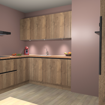 Chocolade Eiken greeploze keuken Noorwegen 45067