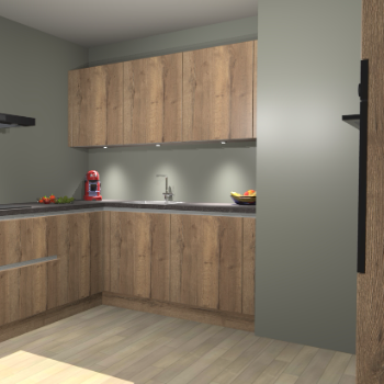 Chocolade Eiken greeploze keuken Noorwegen 45138