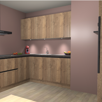 Chocolade Eiken greeploze keuken Noorwegen 45155