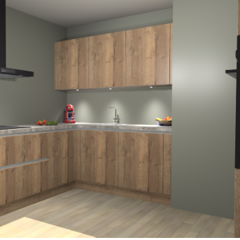 Chocolade Eiken greeploze keuken Noorwegen 45139