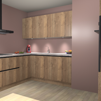 Chocolade Eiken greeploze keuken Noorwegen 45158