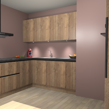 Chocolade Eiken greeploze keuken Noorwegen 45159