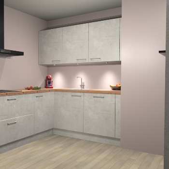 Beton Opal keuken Noorwegen 45107