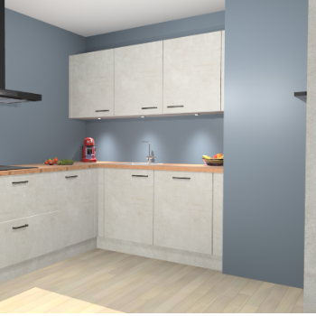 Beton Opal keuken Noorwegen 45117