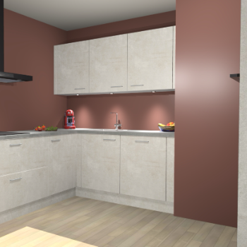 Beton Opal keuken Noorwegen 45509