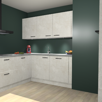 Beton Opal keuken Noorwegen 45519