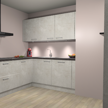 Beton Opal keuken Noorwegen 45505