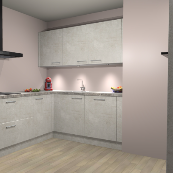 Beton Opal keuken Noorwegen 45506