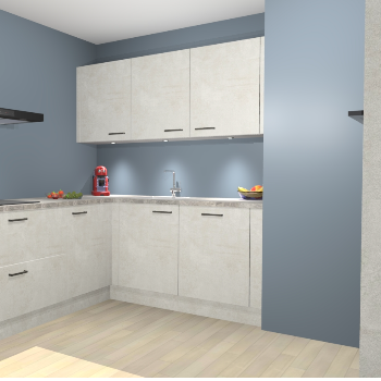 Beton Opal keuken Noorwegen 45526