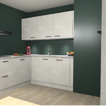 Beton Opal keuken Noorwegen 45522