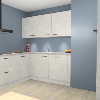 Beton Opal keuken Noorwegen 45527