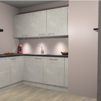 Beton Opal keuken Noorwegen 45508