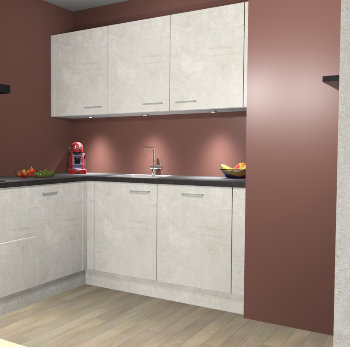 Beton Opal keuken Noorwegen 45513