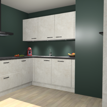 Beton Opal keuken Noorwegen 45523