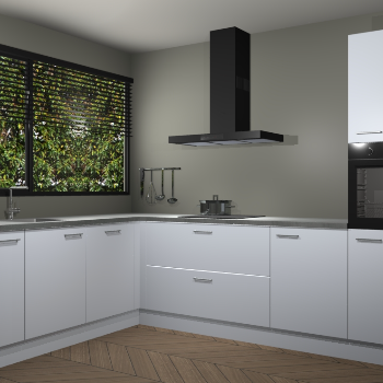 Sneeuwwitte keuken Rhodos 54314